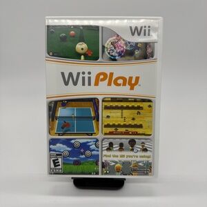 Nintendo Wii Wii Play Video Game Rated E - Everyone